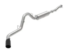 GM 2500/3500HD 2020-2024 V8-6.6L L8T Apollo GT Series 3in 409SS Cat-Back Sportavgassystem aFe Power - Svarta Utblås