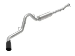 GM 2500/3500HD 2020-2024 V8-6.6L L8T Apollo GT Series 4in 409SS Cat-Back Sportavgassystem aFe Power - Svarta Utblås