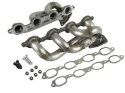 GM 2500/3500HD 2020-2024 V8-6.6L L8T Twisted 1-3/4in 304SS Shorty Header aFe Power