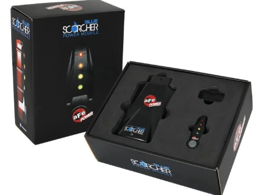 GM Pick-up 2019-2024 L4-2.7L (t) Scorcher Blue Power Module Bluetooth aFe Power