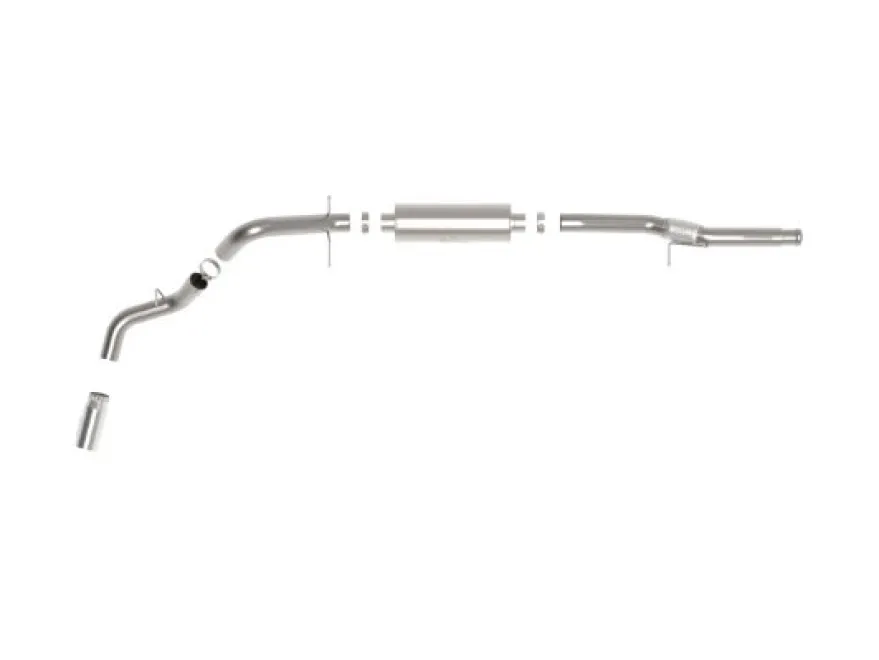 GM Silverado/Sierra 1500 2014-2018 V8-6.2L Apollo GT Series 4in 409SS Cat-Back Sportavgassystem Polerade Utblås aFe Power