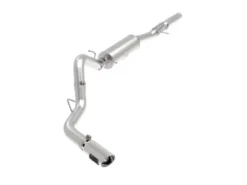 GM Silverado/Sierra 1500 2014-2018 V8-6.2L Apollo GT Series 4in 409SS Cat-Back Sportavgassystem Polerade Utblås aFe Power