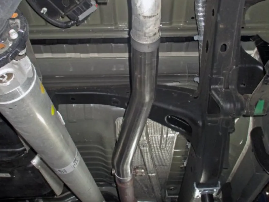 GM Silverado/Sierra 1500 2019-2024 V8-5.3L Apollo GT Series 409 Rostfritt Stål Muffler Delete Rör aFe Power