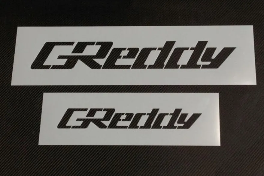 GReddy STENCIL SM 15''X2.125'' GReddy