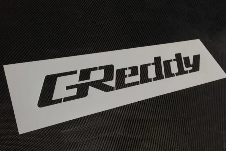 GReddy STENCIL SM 15''X2.125'' GReddy