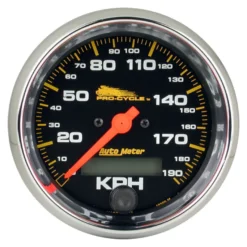Hastighetsmätare 100mm 190 KMH (Elektrisk) Svart PRO-CYCLE