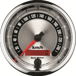 Hastighetsmätare 87mm 260KM/H (Elektrisk). Programerbar AMERICAN MUSCLE
