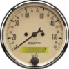 Hastighetsmätare 79.4mm 190KM/H (Elektrisk). PROG. W/ LCD ODO ANTIQUE BEIGE