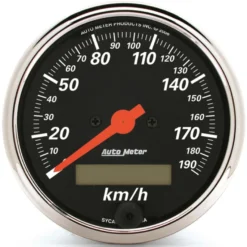 Hastighetsmätare 79.4mm 190KM/H (Elektrisk) DESIGNER BLACK