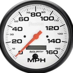 Hastighetsmätare 127mm 160MPH (Elektrisk) PHANTOM