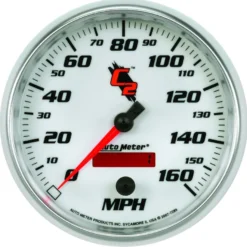 Hastighetsmätare 127mm 160MPH (Elektrisk). Programerbar C2