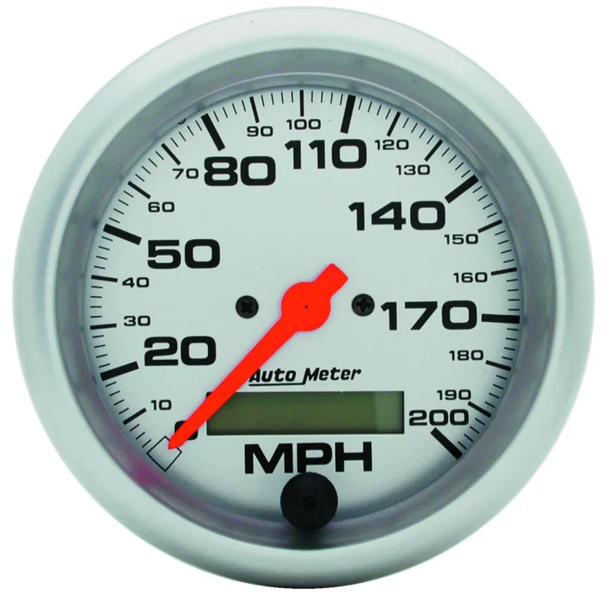 Hastighetsmätare 87mm 200MPH (Elektrisk) Ultra-Lite