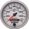 Hastighetsmätare 87mm 160MPH (Elektrisk) Programerbar ULTRA-LITE II