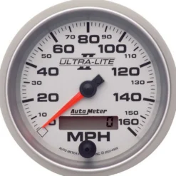 Hastighetsmätare 87mm 160MPH (Elektrisk) Programerbar ULTRA-LITE II