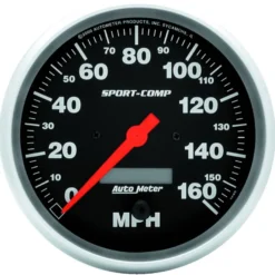 Hastighetsmätare 127mm 160MPH (Elektrisk) SPORT-COMP