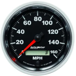 Hastighetsmätare 87mm 160MPH (Elektrisk) Programerbar GS