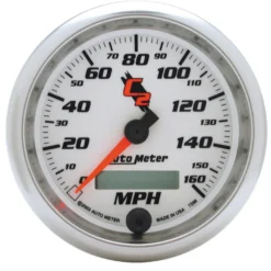 Hastighetsmätare 87mm 160MPH (Elektrisk). Programerbar C2