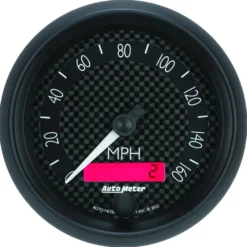 Hastighetsmätare 87mm 160MPH (Elektrisk) Programerbar GT