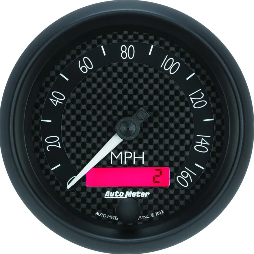 Hastighetsmätare 87mm 160MPH (Elektrisk) Programerbar GT