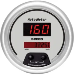 Hastighetsmätare 87mm 160MPH (Elektrisk) Programerbar ULTRA-LITE Digital