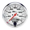 Hastighetsmätare 100mm 160 MPH (Elektrisk) Vit PRO-CYCLE