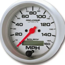 Hastighetsmätare 87mm 160MPH (Elektrisk) Ultra-Lite