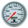 Hastighetsmätare 127mm 200MPH (Elektrisk) Ultra-Lite