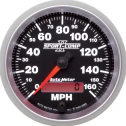 Hastighetsmätare 87mm 160MPH (Elektrisk) Programerbar SPORT-COMP II