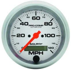 Hastighetsmätare 87mm 120MPH (Elektrisk) Ultra-Lite
