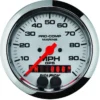 Hastighetsmätare 87mm 100MPH GPS-styrd MARINE Krom