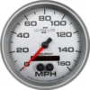 Hastighetsmätare 127mm 160MPH GPS-Styrd ULTRA-LITE II