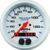 Hastighetsmätare 87mm 140MPH GPS-styrd MARINE Vit