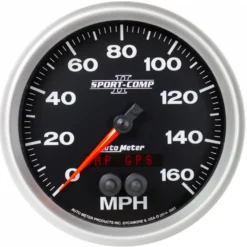 Hastighetsmätare 127mm 160MPH GPS-styrd SPORT-COMP II