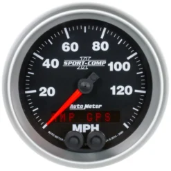 Hastighetsmätare 87mm 140MPH GPS-styrd SPORT-COMP II