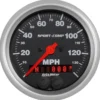 Hastighetsmätare 87mm 140MPH GPS-styrd SPORT-COMP