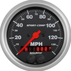 Hastighetsmätare 87mm 140MPH GPS-styrd SPORT-COMP