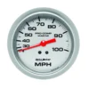 Hastighetsmätare 87mm 100MPH GPS-styrd MARINE SILVER