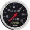 Hastighetsmätare 87mm 120MPH (Mekanisk) JEEP