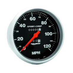 Hastighetsmätare 127mm 120MPH (Mekanisk) SPORT-COMP