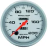 Hastighetsmätare 127mm 200MPH (Mekanisk) ULTRA-LITE