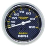 Hastighetsmätare 87mm 100MPH (Mekanisk) MARINE CARBON FIBER