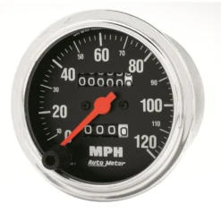 Hastighetsmätare 87mm 120MPH (Mekanisk) Traditional Chrome