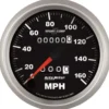 Hastighetsmätare 87mm 160MPH (Mekanisk) SPORT-COMP II