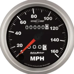Hastighetsmätare 87mm 160MPH (Mekanisk) SPORT-COMP II