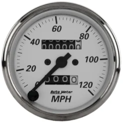Hastighetsmätare 3 1/8'' 120MPH (Mekanisk) AMERICAN PLATINUM