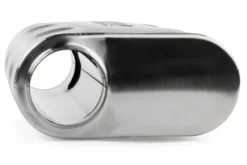 Helmholtzresonator Premium 76mm (3 Tum) Förskjuten Anslutning Rundat Fyrkantigt Hölje 311x240x110mm APR
