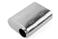 Helmholtzresonator Premium 76mm (3 Tum) Förskjuten Anslutning Rundat Fyrkantigt Hölje 311x240x110mm APR