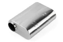Helmholtzresonator Premium 76mm (3 Tum) Förskjuten Anslutning Rundat Fyrkantigt Hölje 311x240x110mm APR