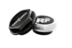 Hex Centrumkåpa ''RF'' Silver Rotiform