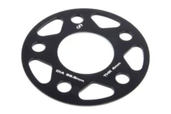 Hjulspacers 5x112 Navhål 66.5mm Tjocklek 4mm Dinan